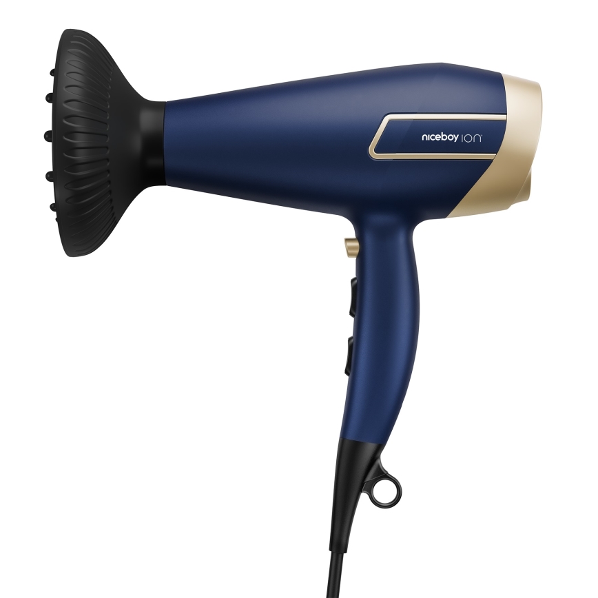 Niceboy ION AirSonic ICON - Sèche-cheveux 2200W/230V bleu