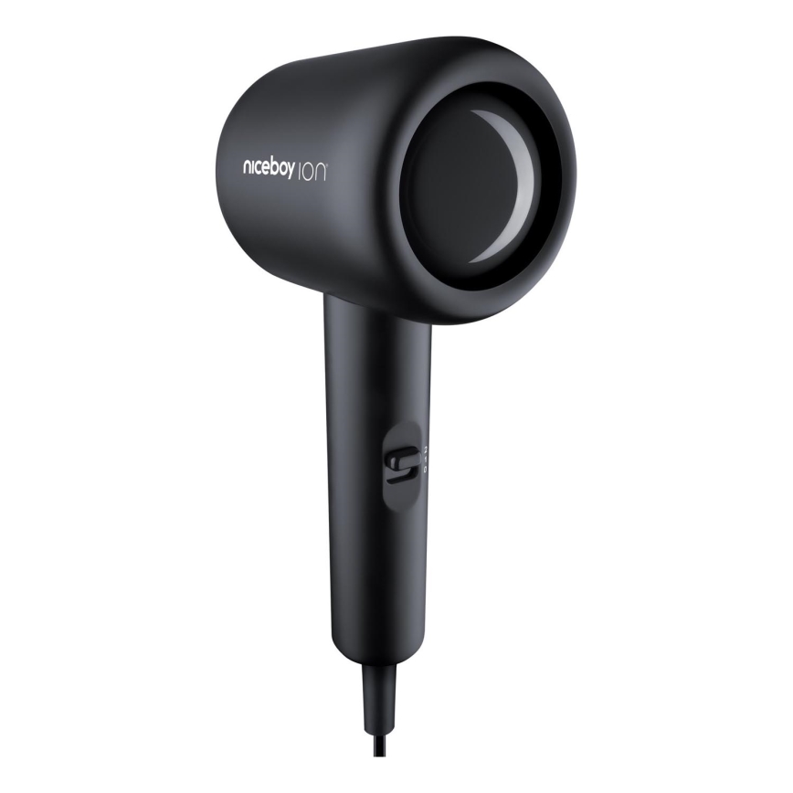 Niceboy ION AirSonic POP - Haardroger 1400W/230V zwart