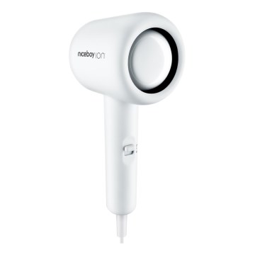 Niceboy ION AirSonic POP - Sèche-cheveux 1400W/230V blanc