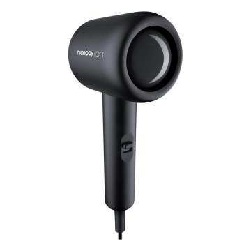 Niceboy ION AirSonic POP - Sèche-cheveux 1400W/230V noir
