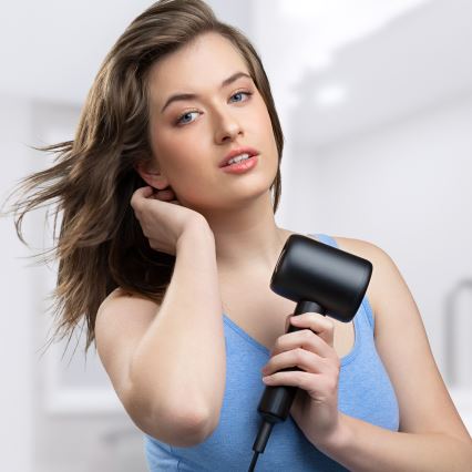 Niceboy ION AirSonic POP - Sèche-cheveux 1400W/230V noir