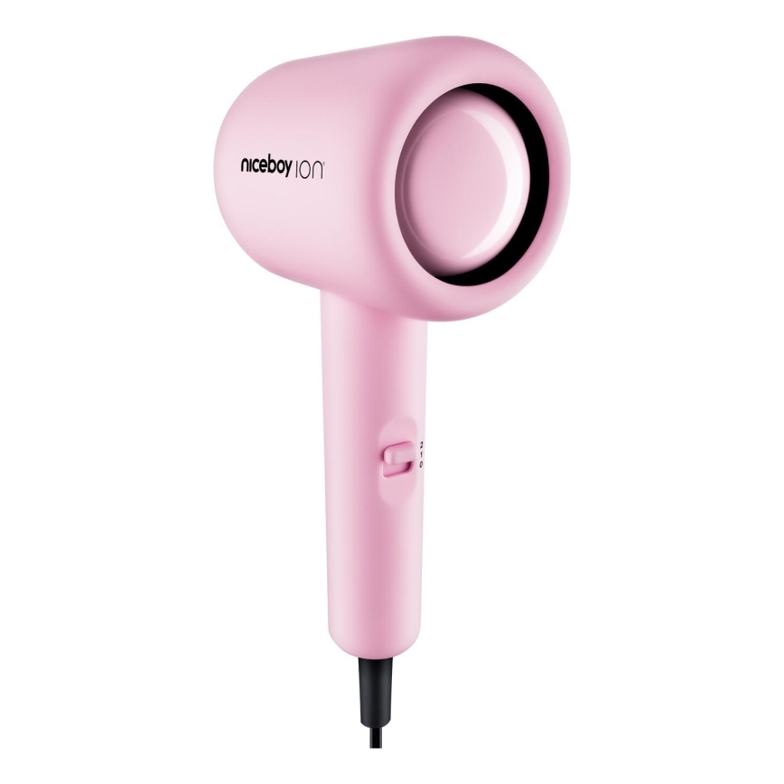 Niceboy ION AirSonic POP - Sèche-cheveux 1400W/230V rose