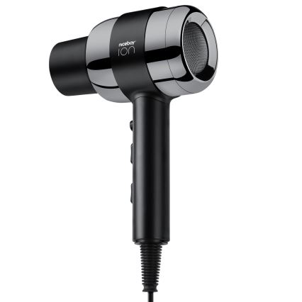 Niceboy ION AirSonic PRO - Sèche-cheveux 2200W/230V noir