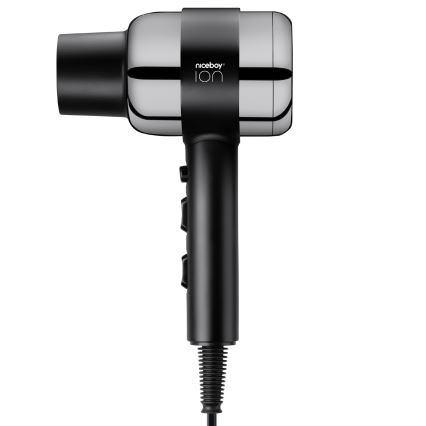Niceboy ION AirSonic PRO - Sèche-cheveux 2200W/230V noir