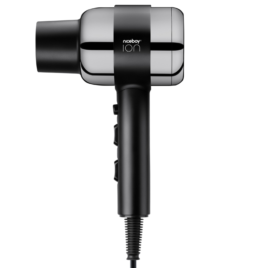 Niceboy ION AirSonic PRO - Sèche-cheveux 2200W/230V noir