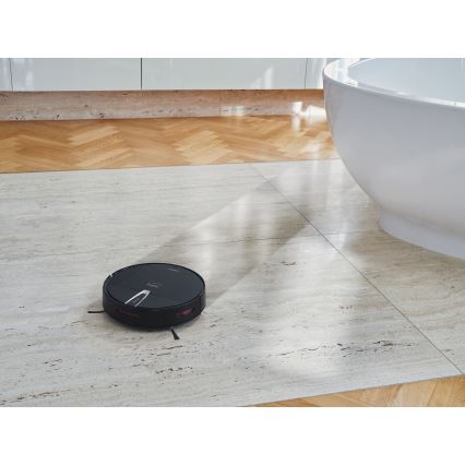 Niceboy ION Charles i4 - Slimme 2-in-1 robotstofzuiger 4400 mAh Wi-Fi zwart + afstandsbediening