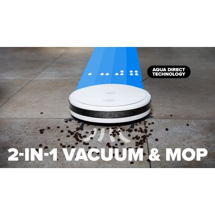 Niceboy ION Charles i6 - Slimme robotstofzuiger 2in1 2600 mAh Wi-Fi wit
