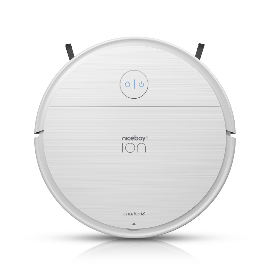Niceboy ION Charles i6 - Slimme robotstofzuiger 2in1 2600 mAh Wi-Fi wit