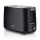 Niceboy ION Cruncher C1 - Broodrooster met twee gaten en braadpan 750W/230V zwart
