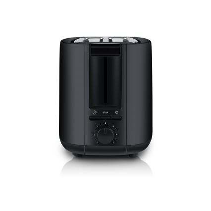 Niceboy ION Cruncher C1 - Broodrooster met twee gaten en braadpan 750W/230V zwart