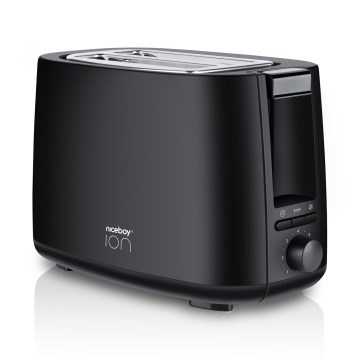 Niceboy ION Cruncher C1 - Grille-pain à deux compartiments et gril 750W/230V noir