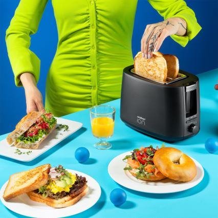 Niceboy ION Cruncher C1 - Grille-pain à deux compartiments et gril 750W/230V noir