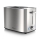 Niceboy ION Cruncher C4 - Broodrooster met twee gaten en braadpan 850W/230V roestvrij