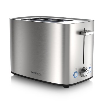 Niceboy ION Cruncher C4 - Grille-pain à deux compartiments et gril 850W/230V acier inoxydable