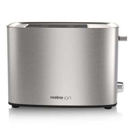 Niceboy ION Cruncher C4 - Grille-pain à deux compartiments et gril 850W/230V acier inoxydable