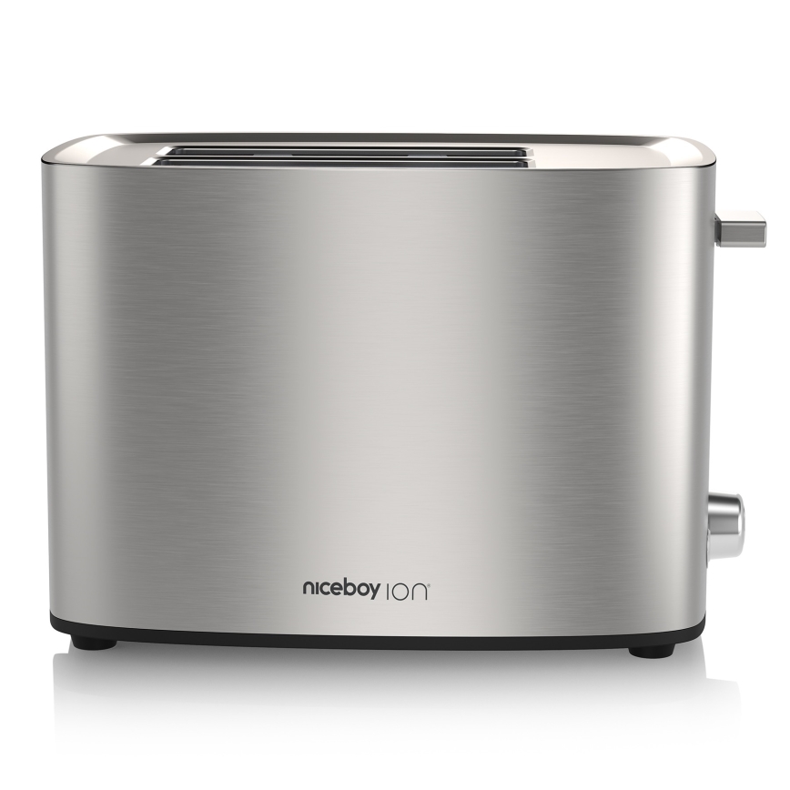 Niceboy ION Cruncher C4 - Grille-pain à deux compartiments et gril 850W/230V acier inoxydable