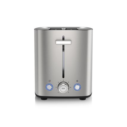 Niceboy ION Cruncher C4 - Grille-pain à deux compartiments et gril 850W/230V acier inoxydable