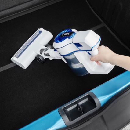 Niceboy ION Hurricane H5 - Draadloze steelstofzuiger 2-in-1 150W/2200 mAh wit/blauw