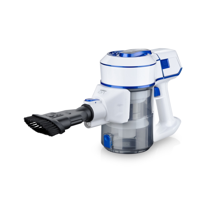 Niceboy ION Hurricane H5 - Draadloze steelstofzuiger 2-in-1 150W/2200 mAh wit/blauw