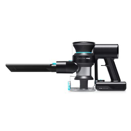 Niceboy ION Hurricane H5 Plus - Aspirateur balai sans fil 2 en 1 140W/2200 mAh noir