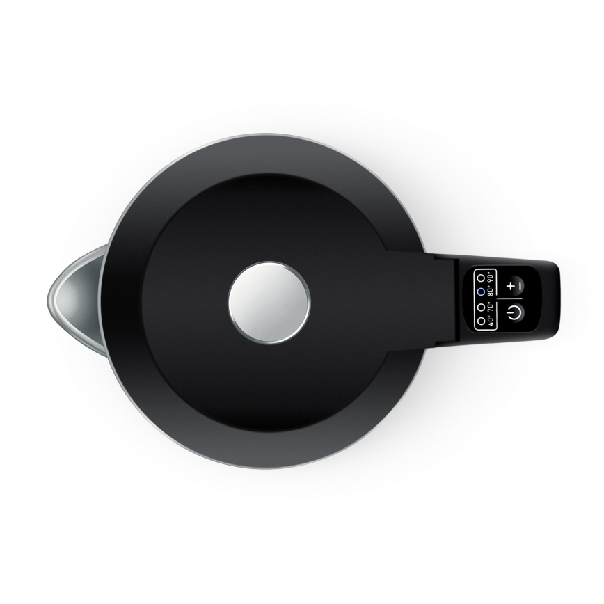 Niceboy ION SmartKettle - Bouilloire connectée avec thermorégulation 1,7 l 2200W/230V Wi-Fi noir