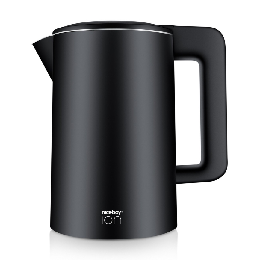 Niceboy ION SmartKettle - Bouilloire connectée avec thermorégulation 1,7 l 2200W/230V Wi-Fi noir