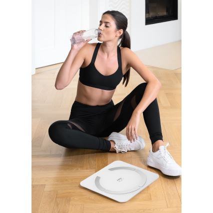 Niceboy ION SmartScale - Pèse-personne numérique connecté 3xAAA blanc