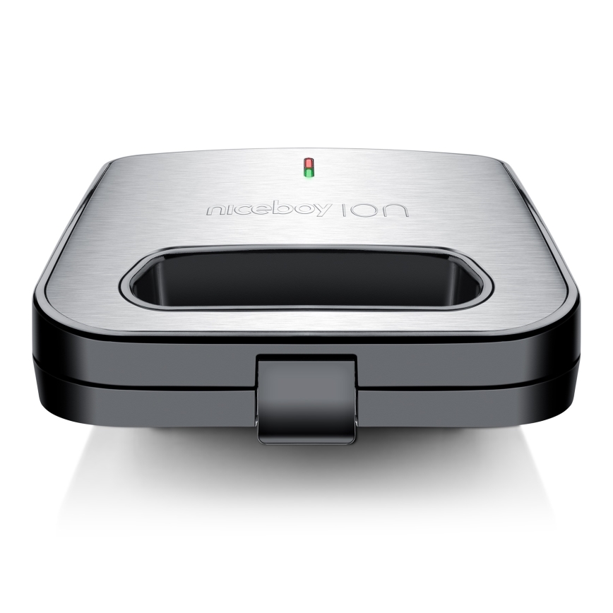 Niceboy ION Snacker S1 - Sandwich maker 750W/230V mat chroom/zwart