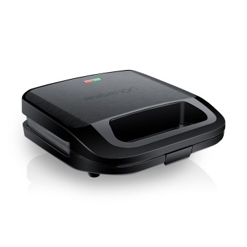 Niceboy ION Snacker S3 - Appareil à croque-monsieur 3en1 750W/230V acier inoxydable/noir