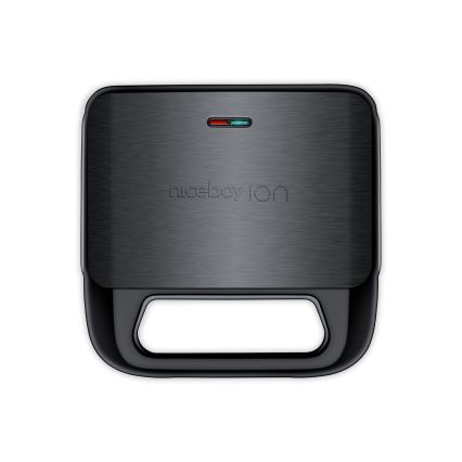 Niceboy ION Snacker S3 - Appareil à croque-monsieur 3en1 750W/230V acier inoxydable/noir