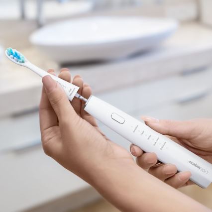 Niceboy ION Sonic - Brosse à dents sonique IPX7 blanc
