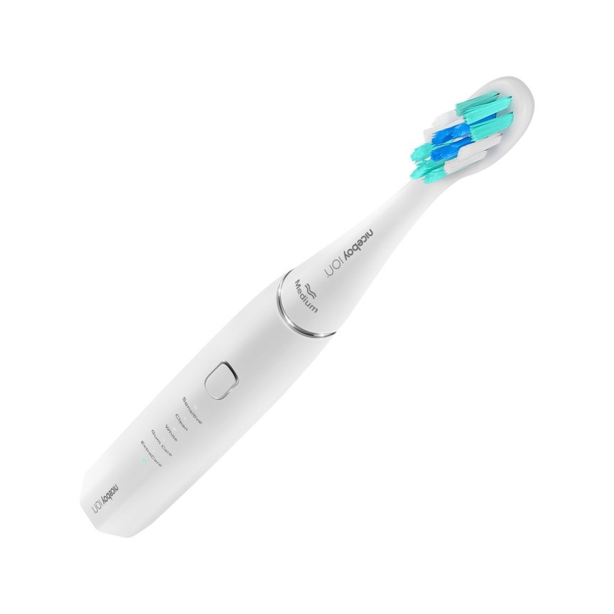 Niceboy ION Sonic - Brosse à dents sonique IPX7 blanc