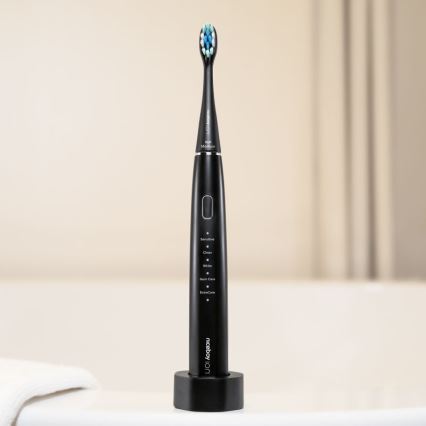 Niceboy ION Sonic Duo Pack - LOT 2x Brosse à dents sonique IPX7 noir + blanc