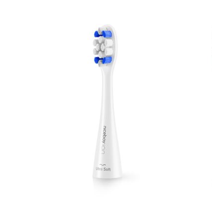 Niceboy ION Sonic Kids - Brosse à dents sonique pour enfants IPX7 blanc