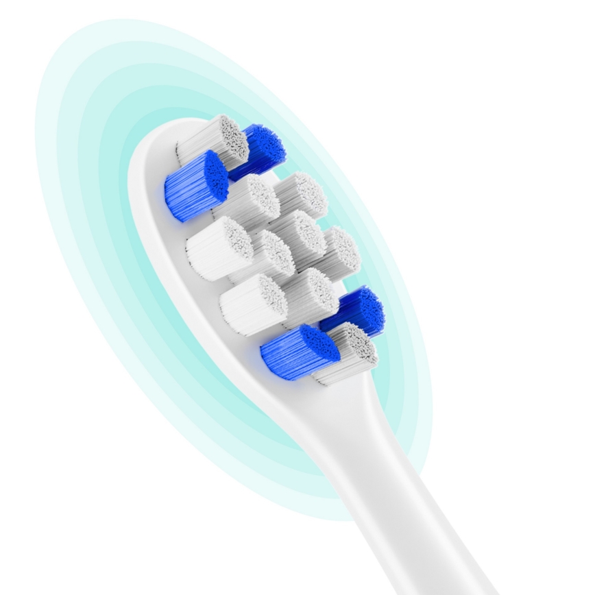 Niceboy ION Sonic Kids - Brosse à dents sonique pour enfants IPX7 blanc