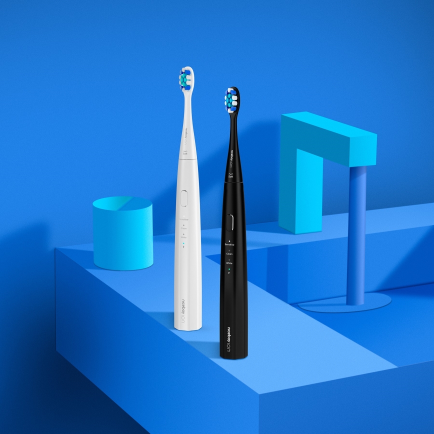 Niceboy ION Sonic Lite - Brosse à dents sonique IPX7 noir