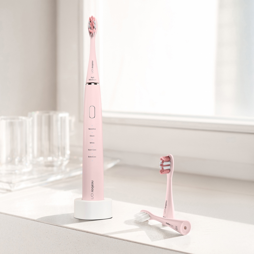 Niceboy ION Sonic - Sonic tandenborstel IPX7 roze
