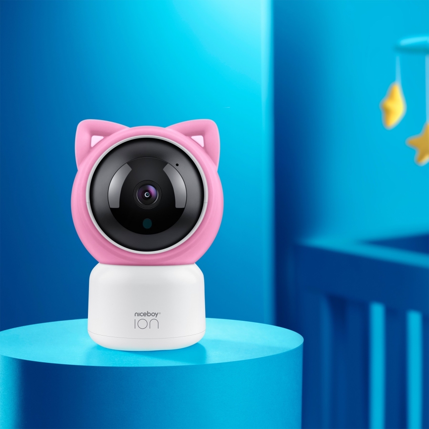 Niceboy ION Starlight SL3 - Slimme babyfoon Full HD 1080p 5V Wi-Fi