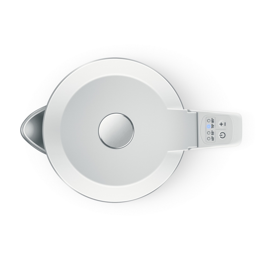 Niceboy ION ThermoKettle TK5 - Bouilloire avec thermorégulation 1,7 l 2200W/230V blanc