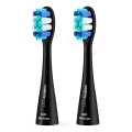 Niceboy - LOT 2x Tête de rechange Lite Medium pour brosse à dents ION Sonic noir
