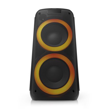 Niceboy PARTY Boss 2 - Draadloze LED-speaker met microfoon en powerbankfunctie 200W/4500 mAh + afstandsbediening