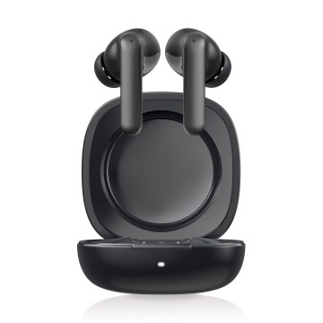 Niceboy Pins 4 PRO - Draadloos earphones met ANC 380 mAh + 2x 35 mAh IP54 zwart