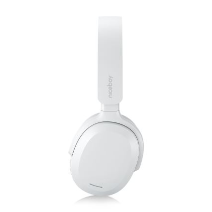 Niceboy Sora - Ecouteurs sans fil avec un micro 250 mAh IPX4 blanc