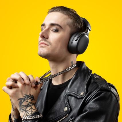 Niceboy Sora - Ecouteurs sans fil avec un micro 250 mAh IPX4 noir