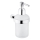 NIMCO BR 11031C-26 - Zeepdispenser voor aan de muur BORMO 180 mm mat glas/glanzend chroom