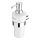 NIMCO BR 11031KN-26 - Zeepdispenser voor aan de muur BORMO 300 mm wit/glanzend chroom