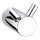 NIMCO BR 11053-26 - Crochet mural BORMO chrome brillant