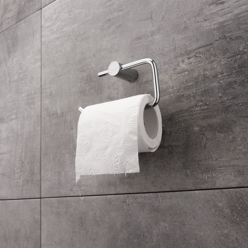 NIMCO BR 11055-26 - Porte-papier toilette BORMO chrome brillant