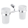 NIMCO BR 11058DW-26 - Porte-brosse à dents mural BORMO mat verre/chrome brillant