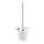 NIMCO BR 11094WN-26 - Brosse de toilette à fixation murale BORMO mat verre/chrome brillant